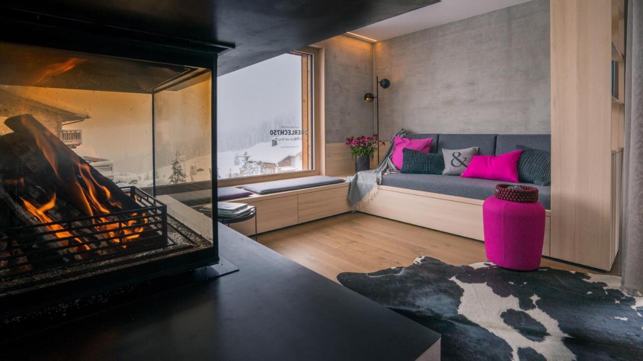 Oberlech750. Refugium Am Berg. Apartment Luaran gambar